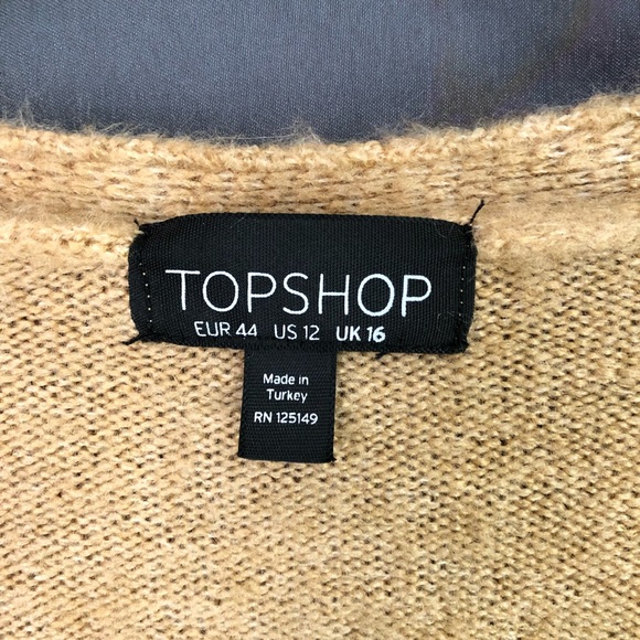Topshop Oversize Cardigan - Picture 3 of 8